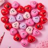 Joyfy 30PCS Valentine's Day Heart Stress Balls for Kids, Toys Slow Rising for School Carnival Reward, Valentine Party Relieve Stress Toys - 2 of 4