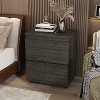 Famapy 2 Drawer Nightstand Set Bedroom Modern Designed Bedside Dresser End Table Chest - 3 of 4