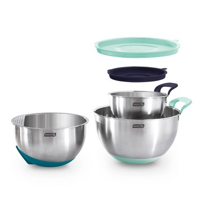 Dash 3pc Stainless Steel Mixing Bowl Set