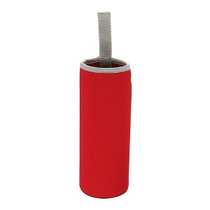 Unique Bargains Neoprene Insulated Non-slip Protective Glass Bottles Sleeve with Strap 2 Pcs - 1 of 4