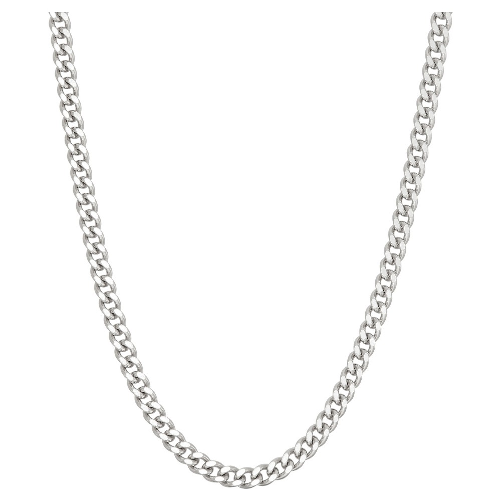 Photos - Pendant / Choker Necklace Tiara Sterling Silver 20" Gourmette Chain Necklace lobster