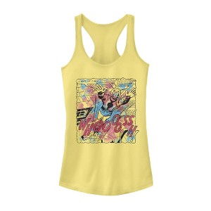 Juniors Womens Marvel Ant-Man Flying Racerback Tank Top - 1 of 3