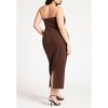 ELOQUII Women's Plus Size Corset Column Dress - 3 of 4