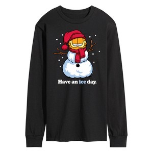 Men's - Garfield - Have An Ice Day Long Sleeve Graphic T-Shirt - 1 of 4
