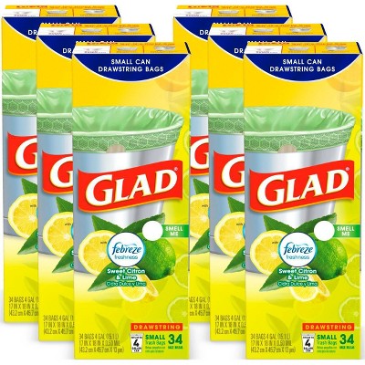small garbage can bags