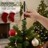 Gardenised Christmas Tree Topper Holder Twist-In and Sturdy Metal Support Rod for Seasonal Treetop Ornaments - 3 of 4