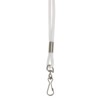 SICURIX Standard Lanyard Hook Rope Style, White, Pack of 24 - 2 of 2