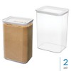 iDesign Large Airtight Canister with Erasable Label - Set of 2 - Clear - 2 of 4