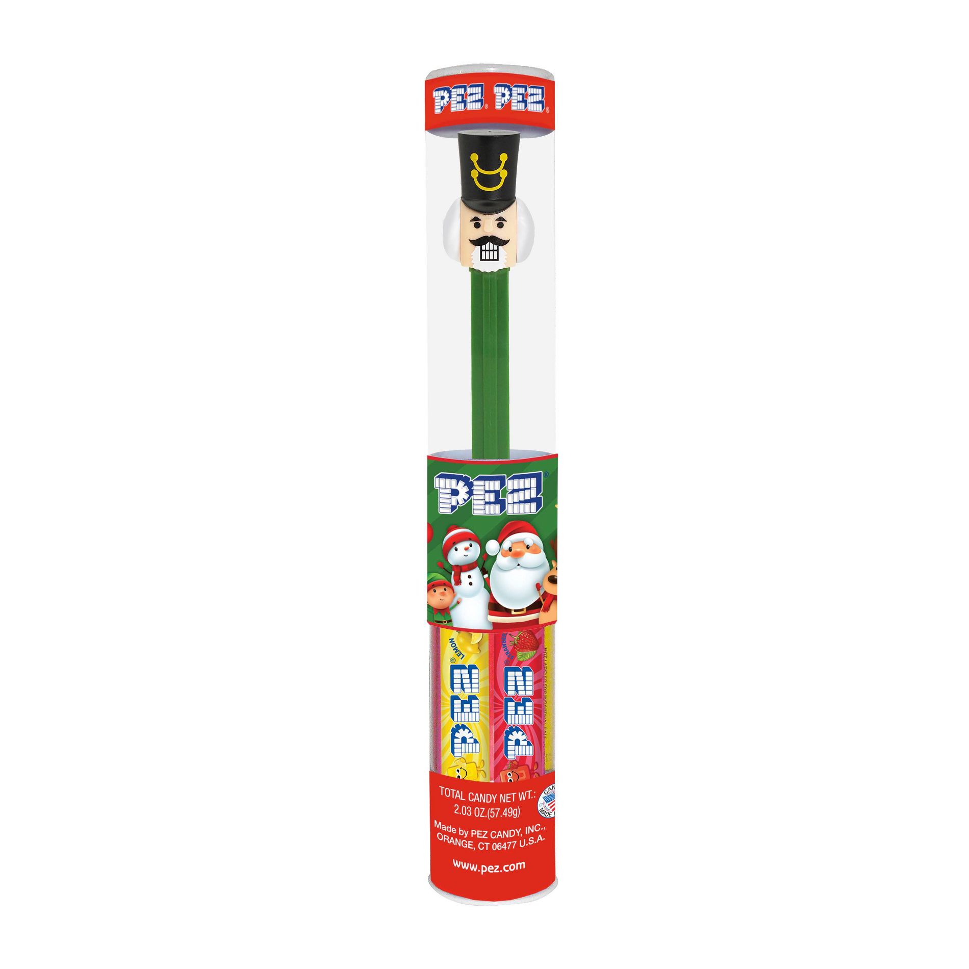 Pez Christmas Assorted Candy Tube - 2.03oz (Packaging May Vary)