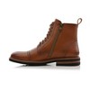 Polar Fox Mens Wright MPX808583A 7-Eyelets Classic Leather Dress Boots with Zipper Closure - 4 of 4