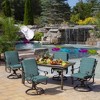 Arden 36.5"x18" Outdoor Mid Back Dining Chair Cushion - 4 of 4