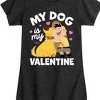 Girls' - Disney - Dug My Dog Is My Valentine Fitted Short Sleeve Graphic T-Shirt - image 2 of 4