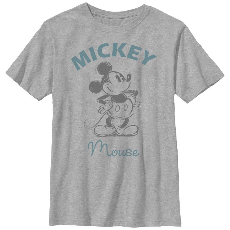 Boy's Mickey & Friends Classic Sketch T-Shirt, 1 of 4