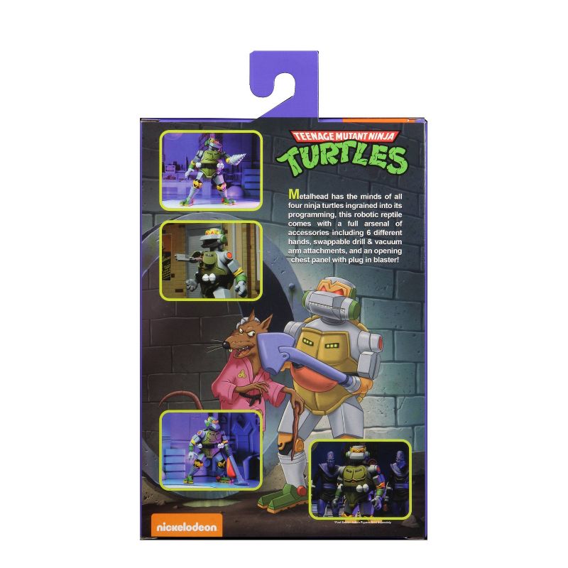 Teenage Mutant Ninja Turtles - 7&#34; Scale Action Figure - Cartoon Metalhead Deluxe Figure, 2 of 10