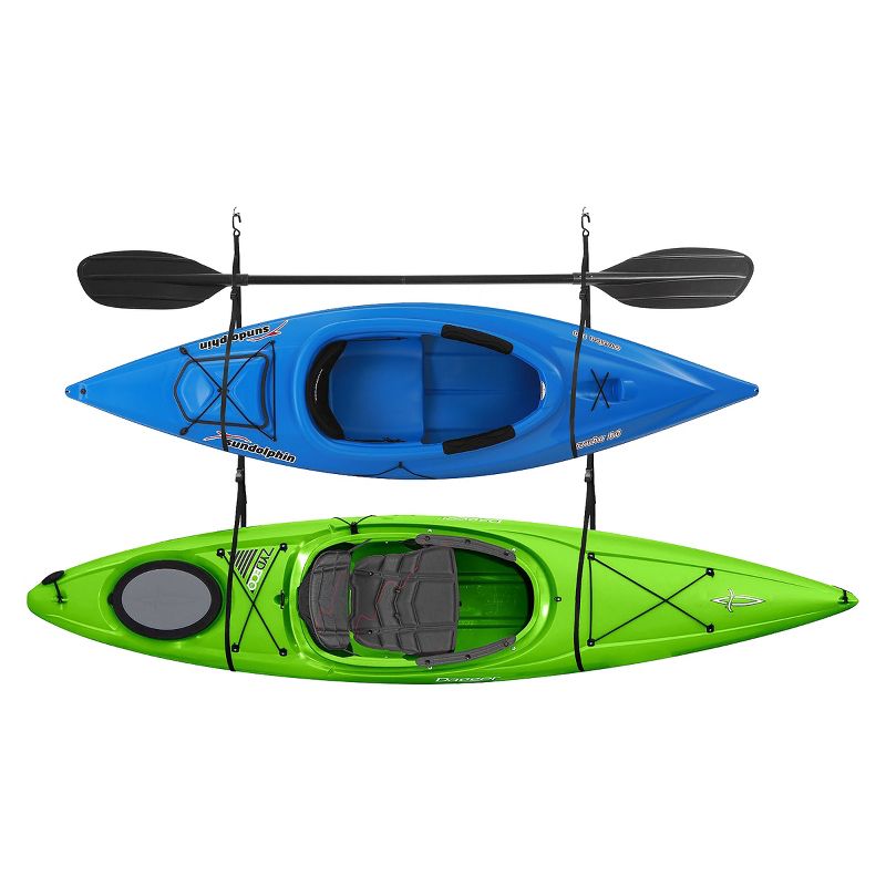 Leisure Sports Double Kayak Storage Strap - 100-lb Capacity, Black, 2 of 4