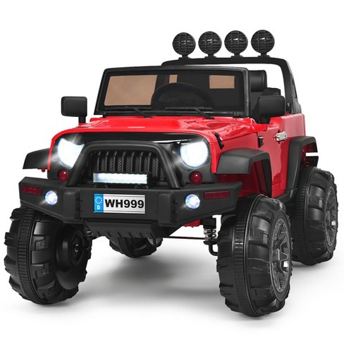 Ride on hot sale jeep target