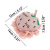Unique Bargains Bath Shower Loofah Sponge 5.51"x2.95"x5.12" Pink 1 Pc - 4 of 4