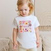 The Juniper Shop Happiness Blooms From Within Toddler Short Sleeve Tee - 5T - White - 3 of 4