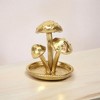 Cheung's Hareton Cast Iron Golden Mushroom Trio Table Decor - 2 of 4