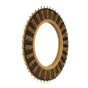 Dexmalle Bamboo Round Art Wall Mirror ,Bathroom/Living Room/Entryway - 1 of 4