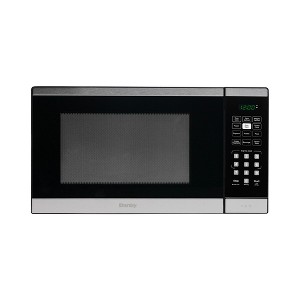 Danby 1.1 cu. ft. Countertop Microwave in Black and Stainless Steel DBMW1126BBS - 1 of 4