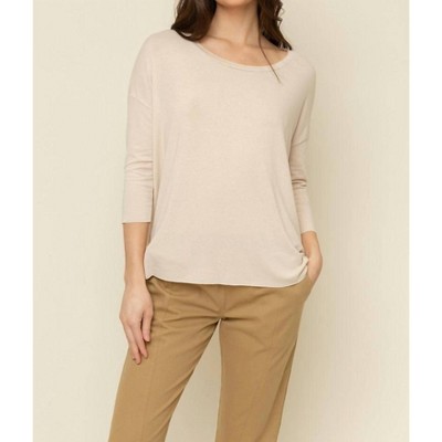 Women's Jersey 3/4 Sleeve Tee - 124 Voltaire