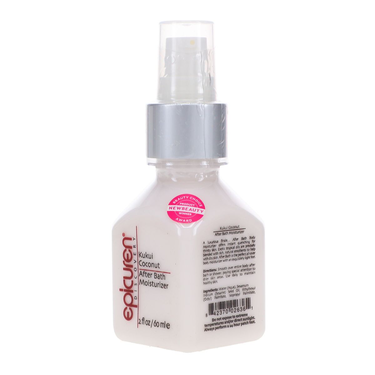 Epicuren Discovery Kukui Coconut After Bath Moisturizer 2 oz - thumbnail 2