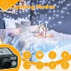 Ollny 120 LED Cool White Connectable String Lights (Clear Cable, Plug in, 8 Modes) - 3 of 4