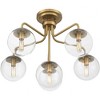 Savoy House Marco 6 - Light Semi-Flush Mount in  Warm Brass - 2 of 3