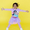 PATPAT Disney Princess Toddler Girls 2pcs Naiath Floral Puff-sleeve T-shirt with Tulle Skirt Leggings Set - 2 of 4