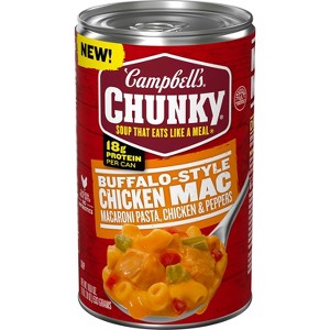 Campbell's Chunky Buffalo-Style Chicken Mac Soup - 18.8oz - 1 of 4