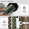 Vintage Patchwork Runner Rug - Machine Washable, Non-Slip, Stain-Resistant, Geometric Design, Foldable, Soft Low-Pile for Hallway - 4 of 4