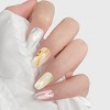 moodpop Press On Nails - Premium Artificial Fake Nails Series, Fun Clear Painted Nails - 24-piece Set With Durable Adhesive Tabs - 2 of 4