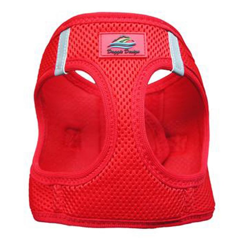 American River Solid Ultra Choke Free Dog Harness - Red, 1 of 5