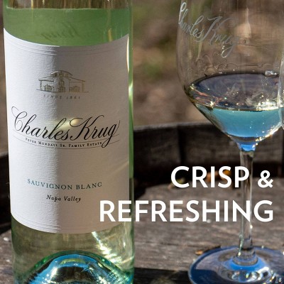 Charles Krug Napa Sauvignon Blanc White Wine - 750ml Bottle