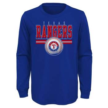MLB Texas Rangers Boys' Long Sleeve T-Shirt