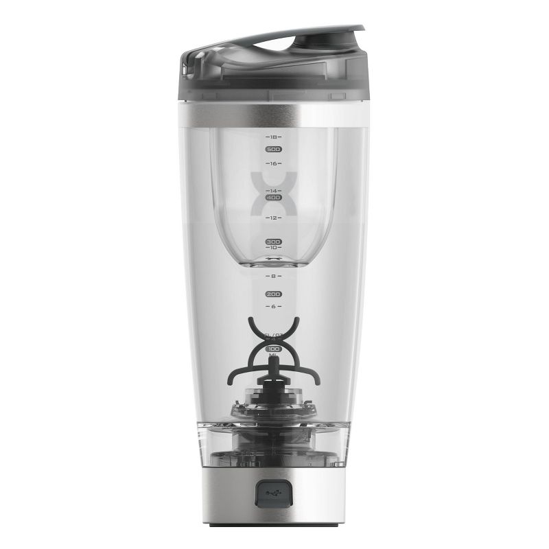 Promixx PRO Rechargeable USB-C Electric Shaker Bottle - Stainless Steel - 20oz, 4 of 12