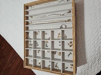 9 x 12 Stackable Bamboo Accessory Ring and Bracelet Tray - Brightroom™  - Yahoo Shopping