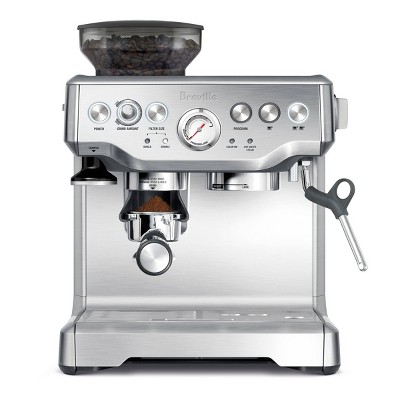 Photo 1 of (used)(not functional)(sold for parts only)Breville Stainless Steel Barista Express Espresso Machine Light Silver BES870XL