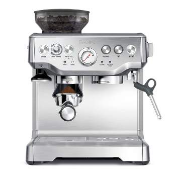 Breville Stainless Steel Barista Express Espresso Machine Light Silver BES870XL