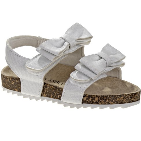 Target girls hot sale white sandals