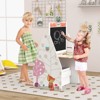 Infans Kids Table & Chair Set w/Rotatable Double-sided Magnetic Blackboard & Whiteboard - 3 of 4