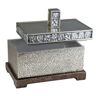 Mirror Tiles Rectangular Decorative Box