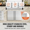 VEVOR BBQ Access Door, 36W x 24H Inch Double Outdoor Kitchen Door, Stainless Steel Flush Mount Door, Wall Vertical Door with Recessed Handles - 4 of 4