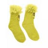 Adult Dr. Seuss The Grinch Who Stole Christmas Character Fuzzy Socks - 3 of 4