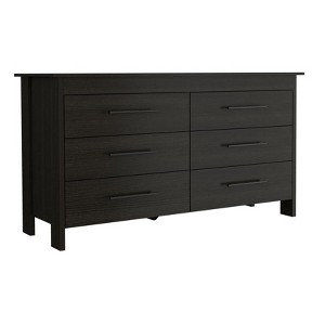 XIYUYEU Dresser for Bedroom with Black Metal Grooved Handles,Modern Freestanding Chest of Drawers for Bedroom - 1 of 4