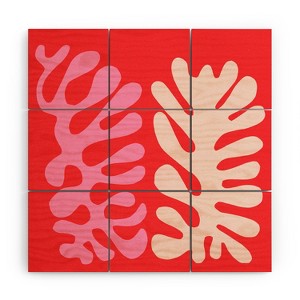 Garima Dhawan cutouts 39 Wood Wall Mural - society6 - 1 of 2