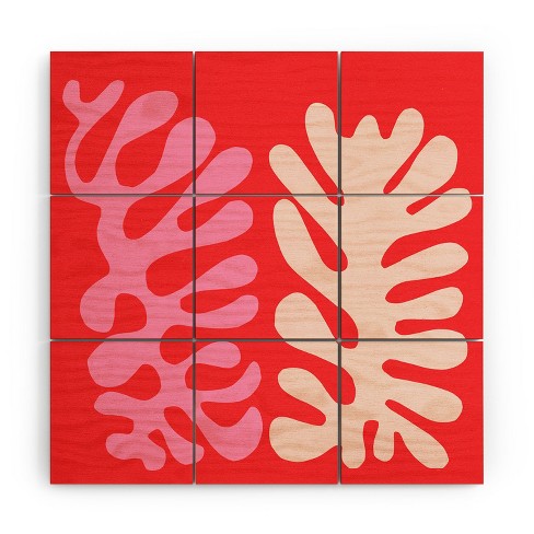 Garima Dhawan cutouts 39 Wood Wall Mural - society6 - image 1 of 2