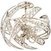 Quoizel Lighting Crescent 4 - Light Semi-Flush Mount in  Polished Nickel - 3 of 3