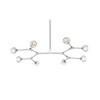 Elegant Lighting Zayne 8 - Light Pendant in  Chrome - 4 of 4